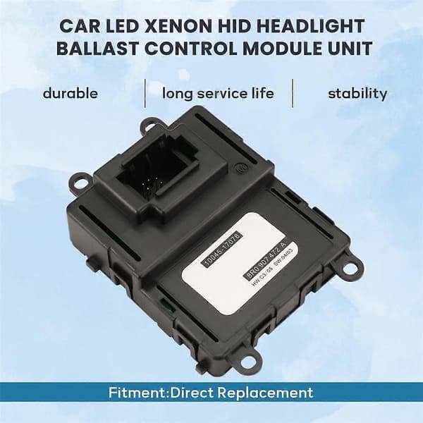 Bil LED Xenon Hid Frontlykt Ballast Kontrollmodul Enhet Frontlykt Driver Modul 8R0907472A for Q5 2