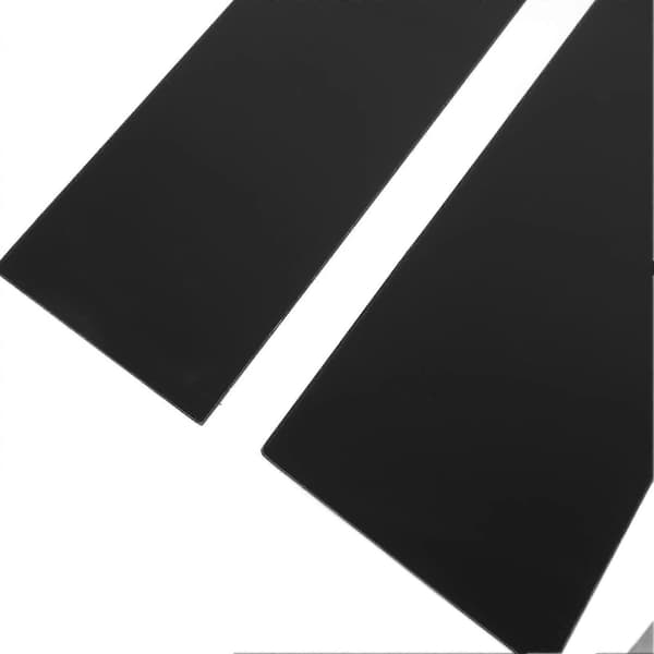 Vindue Pillar Posts Cover Trim Glans Sort PC Plast B Pillar Post Dekal Udskiftning til Mitsubishi ASX 2011 til 2020
