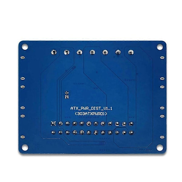 20 Pins 24 Pins ATX Strømforsyningsadapterkort Strømopptakskort Strømmodul USB-lading Skrivebord Chassi