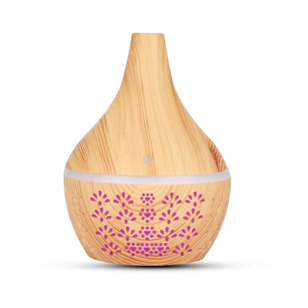 Ny Aroma Diffuser LED Farge Lyskonvertering Aroma Luftfukter