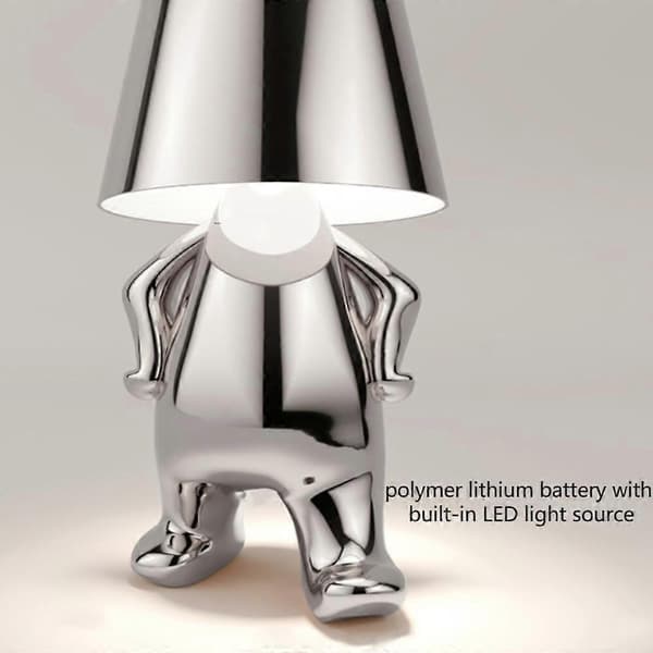 Touch Lamps Modern LED-stil 3-vägs dimbar, sängbordslampor trådlös lampa för vardagsrum sovrum hus sängbord hemmakontor guld