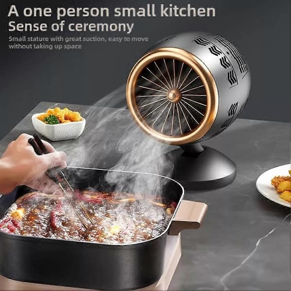 Puff Chill Fan til Rygning, Røgfjerner Ventilator, USB-drevet Luftrensning