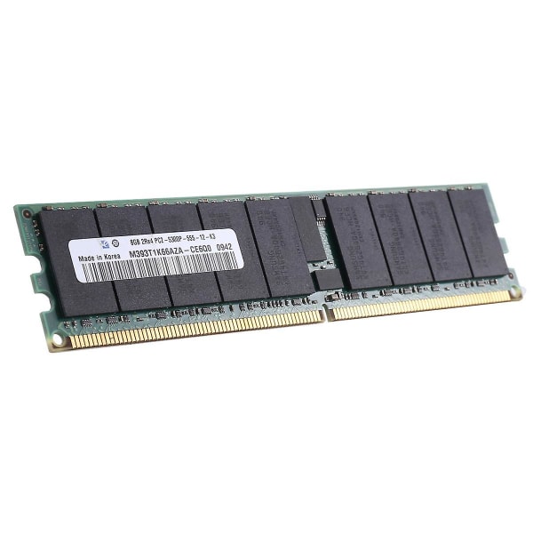 DDR2 8GB 667MHz RECC RAM + Kjølevest PC2 5300P 2RX4 REG ECC Server Minne RAM For Arbeidsstasjoner