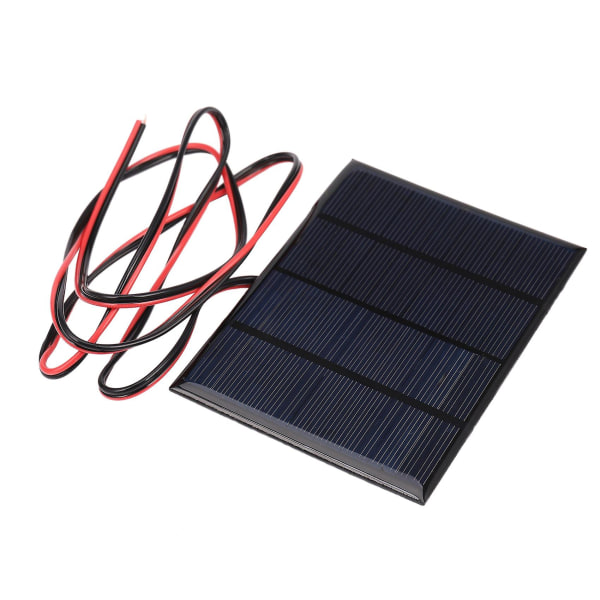 1,5w 12v mini solcellepanel småcellemodullader med 1m ledning