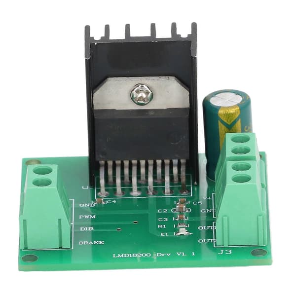 DC Motor Drivmodul PWM Hastighedsregulering Motor Driver Controller Board LMD18200T 4.5?5.5V