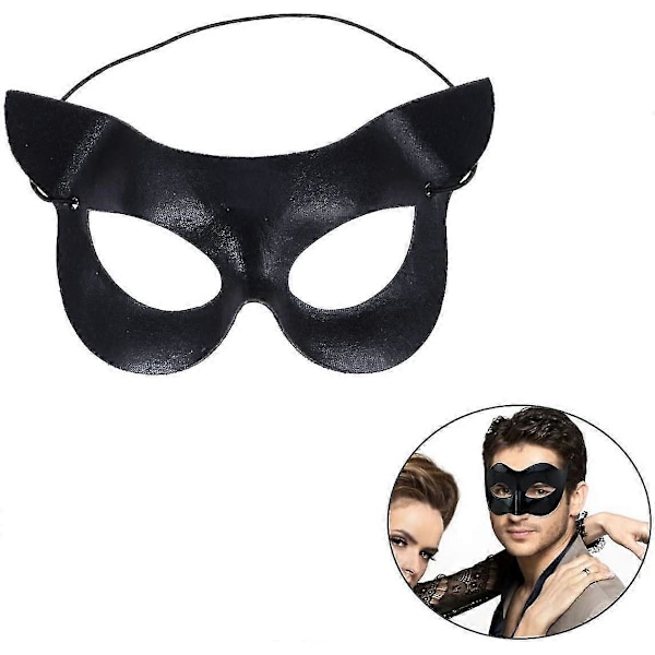 Halloween-naamiaisasunaamio, Halloween-naamiaisnaamio, kissansilmäpuolinaamio