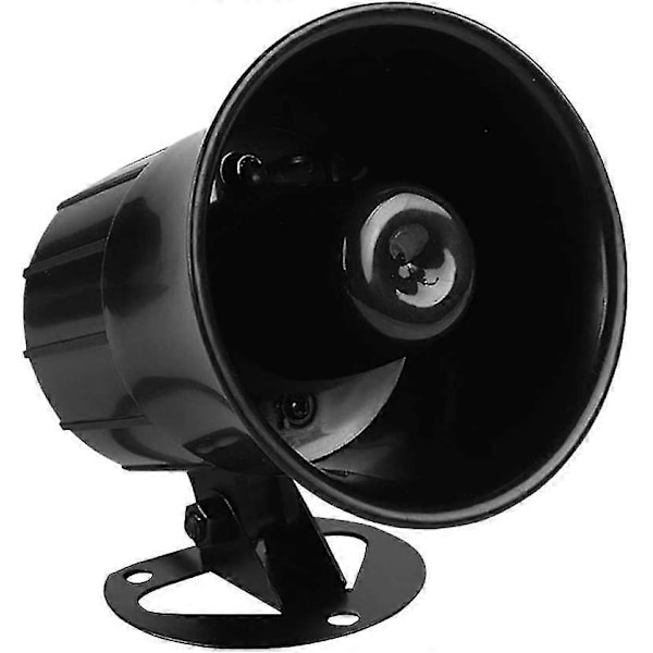 Larmsiren Dc12v, 110db Inbrottslarm Stödavstånd 2,5 Meter Eller Mer Lämplig För Utomhussäkerhet