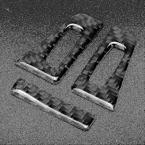 3-pack kolfiberventilpanelöverdrag Trimtillbehör passar för Lexus NX 200 200t 300h 14-19