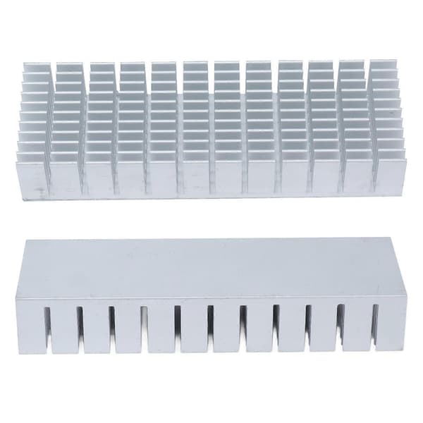 Aluminium Køleplade Modul - Effektiv CPU Køling (2 stk.)