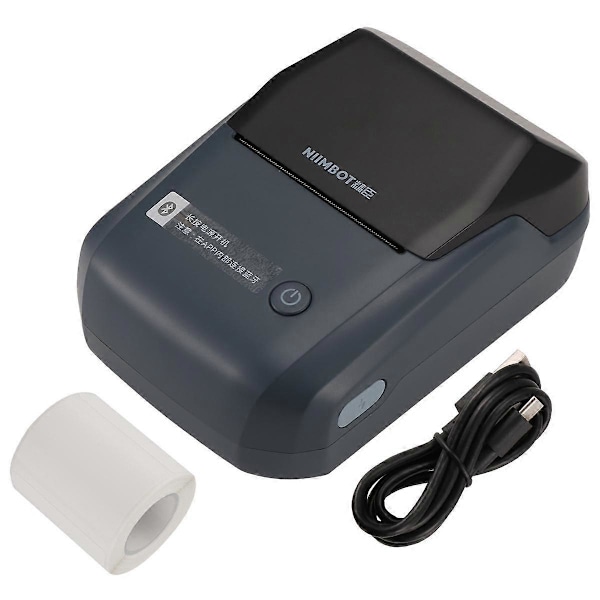 B1 Mini Printer Bærbar Termisk Printer Etiket Maker Printer til Stickers Etiket Maskine