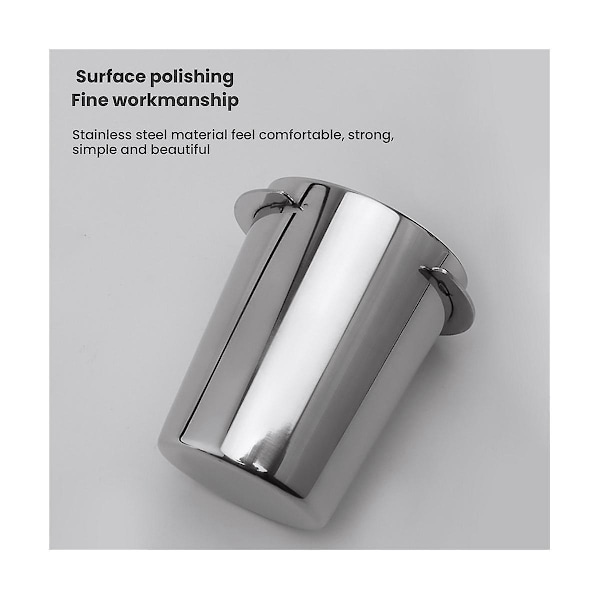 51 mm Kaffe Dosering Kopp Sniffing Mugg for Espressomaskin Slitesterk Rustfritt Stål Kaffe Dosi