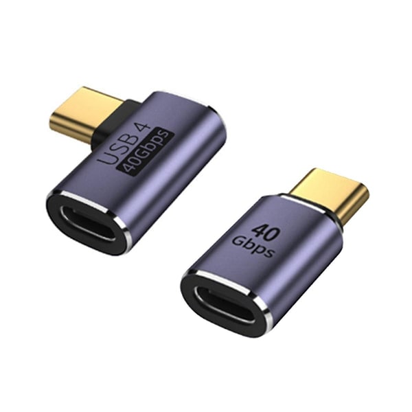USB C til TYPE-C Adapter 120W Hurtigopladning Han til Type C Hun Adapter 8K 60Hz USB Type C Adapter