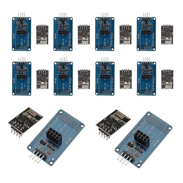 ESP8266 ESP-01 WiFi Langaton Adapteri Moduuli 3.3V 5V Esp01 Breakout PCB Adapters