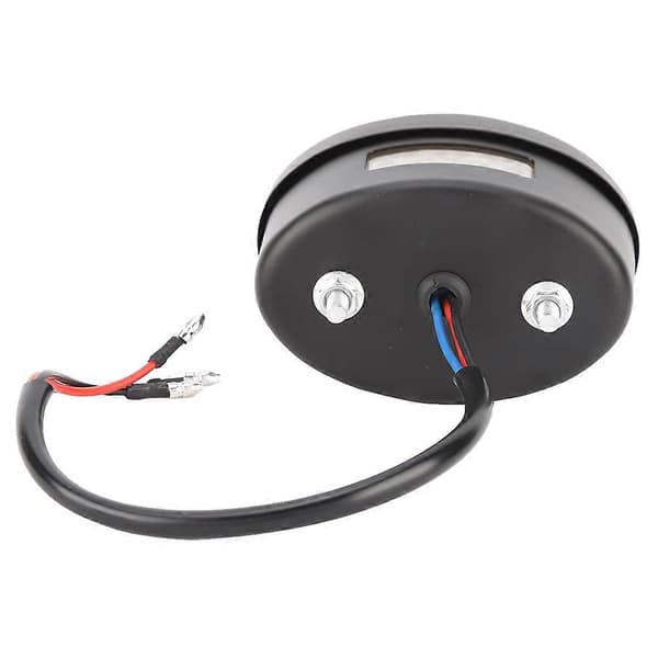 Motorcykel Retro LED Baglygte Indikator Stop Bremse Nummerpladelygte Røget Glas