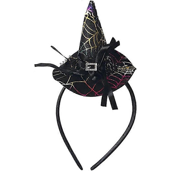 Hodebåndhatt Hoops Tiara Trollmann Edderkoppnett Halloween Jul Party Kostyme