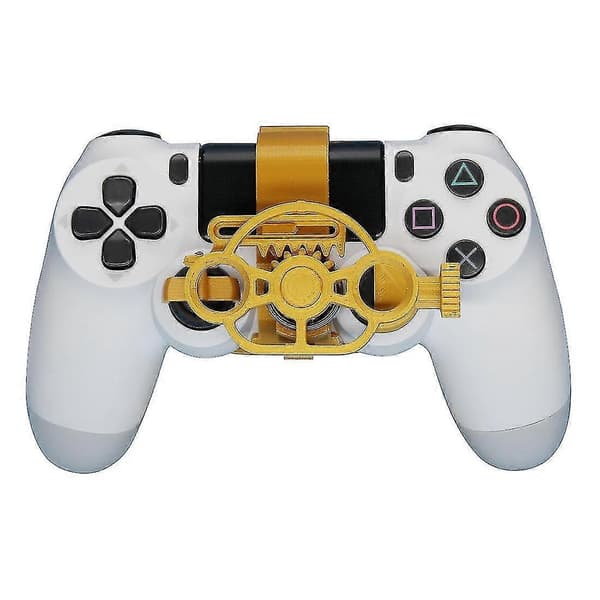 Gaming Racing Wheel Mini Ratt Styrespillkontroller For Sony Playstation Ps4 3D-Printet Tilbehør Banmo