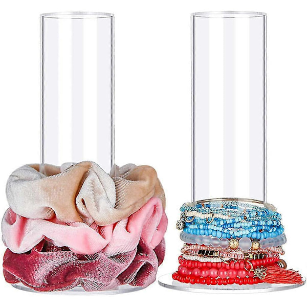 Scrunchy Display Organizer Hårstrikk Tilbehør Organizer Scrunchie Hårbånd