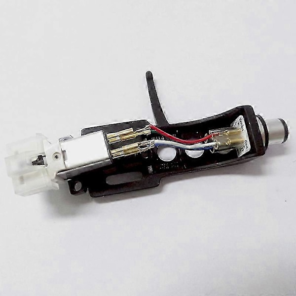 WJTG Cartridge Stylus -äänirasia levysoittimen äänirasian rungolla, 4-nastainen liitäntä, fonolle, levysoittimelle, gramofonille, LP VinJ -levyille
