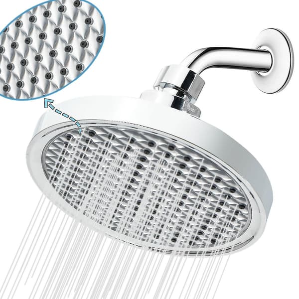 6 Tommer Rund Bruseshowerhoved Hotel Bad Tryk Bruseshowerhoved Ingen Albue Shower Ha
