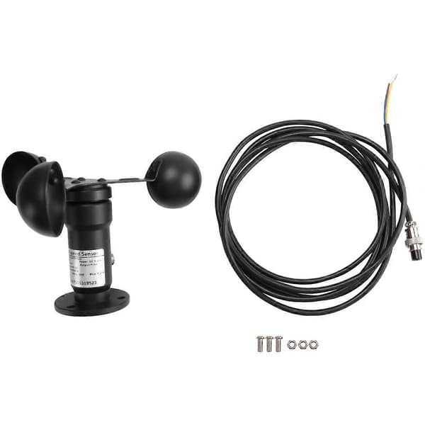 Pulssignal Vind Sensor Digital Anemometer Pulssignalutgång Aluminiumlegering Vindhastighetssensor Ane