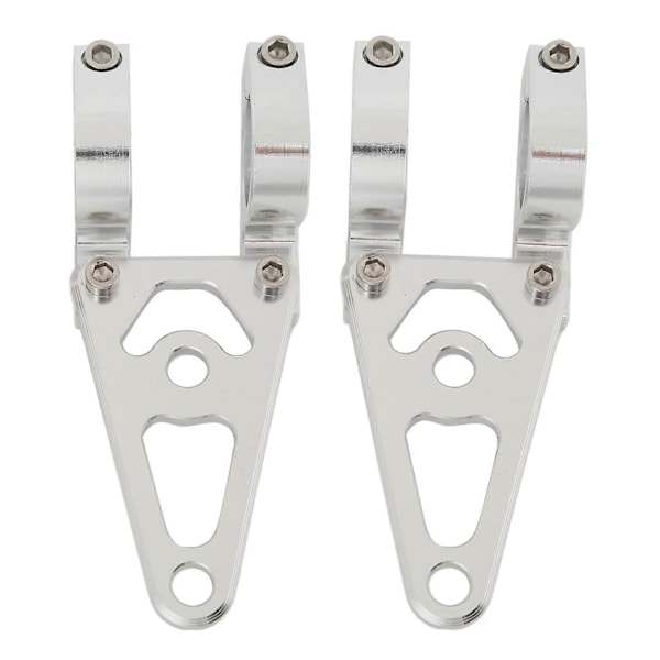 Par 30mm Strålkastarfäste Klämma CNC Aluminiumlegering Pålitlig Prestanda för Monkey Z50 Z50A Z50J Motorcyklar