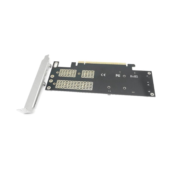 3 i 1 stasjonær datamaskin Riser Card Pcie X16 To M.2 M Key Nvme Ssd+m.2 B Key Sata Ssd+msata Ssd Adap