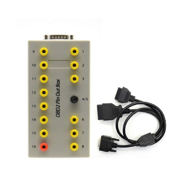 OBDII OBD2 -liitäntärasia Auton liitäntärasia Autoprotokollan tunnistin Automaattinen CAN-testausrasia Autoteollisuuden liitintunnistin (B)