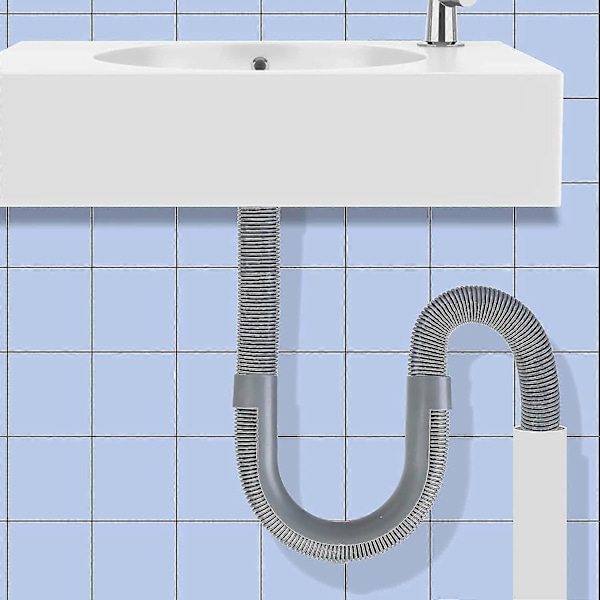 Vaskemaskine Afløbsslange, Universal Afløbsslange, Vand Afløbsslange, Vaskemaskineslange, Forlængerslange Til Opvaskemaskine Og Vaskemaskine 20mm*2m-Xi