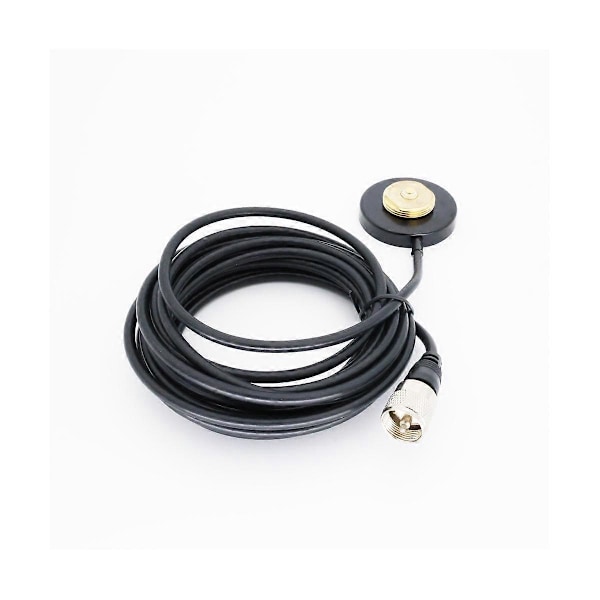 UHF/VHF til NMO Connector Antenne Magnetisk Monteringsbase Adapter til Bil Mobilradio Tilbehør
