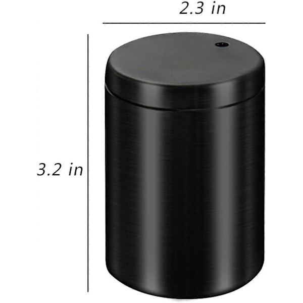 Dispenser i rostfritt stål, förtjockande tandpetare behållare ficka nyhet tandpetare förvaringslåda silvermetall