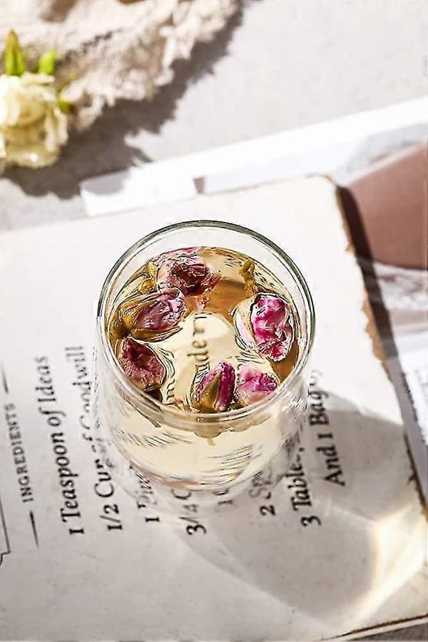 [6-pak, 350ml] Premium Oval Dobbeltvægget Isoleret Glas, Kaffe