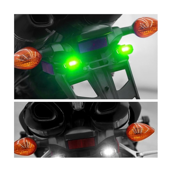 1 stk Universal LED Anti-Collision Mini Advarselslys Drone med stroboskoplys 7 farver Blinklys