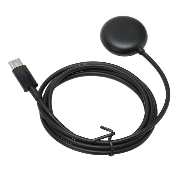 Smartklokke Lader Magnetisk USB Lader Kabel Erstatning for Google Pixel Watch Svart