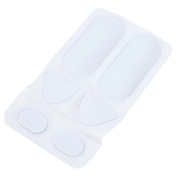Game Controller Silikone Pad Skridsikker Svedafvisende Residu Fri Gamepad Knapbeskytter til PS VR2 Sense