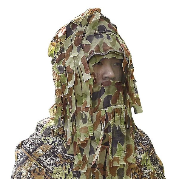 3D Blad Camouflage Yowie Udendørs Taktisk Kasket Mænd Kvinder Jagt Bionisk Camouflage Hat Sniper CS Taktisk Camping Fiskeri Jagt Kasket