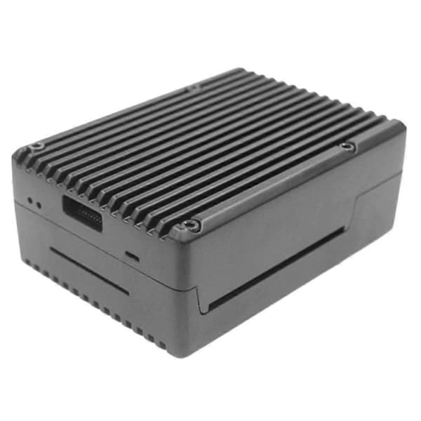 Aluminiumlegeringsskal til 3B/3B+ Pi, kølende metalkasse til Pi Raspberry 3B køleplade