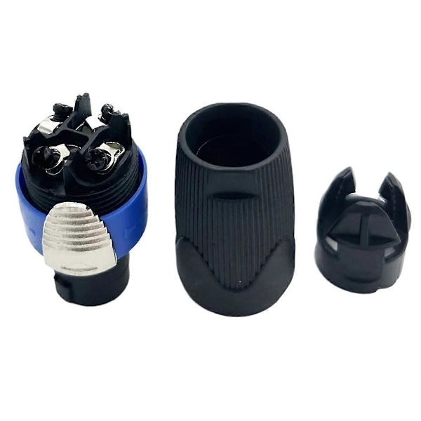30 kpl Nl4Fx Speakon 4-napainen pistoke uros audiopuhujaliitin kaiutin tehovahvistin Ohm-Head Nl4Fx -liitin