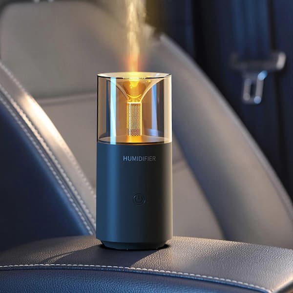 Intelligent Spray Aromaterapi för Bil, Luftrening i Bil, Intelligent Start/Stopp och Mjuk Drift Luftfuktare