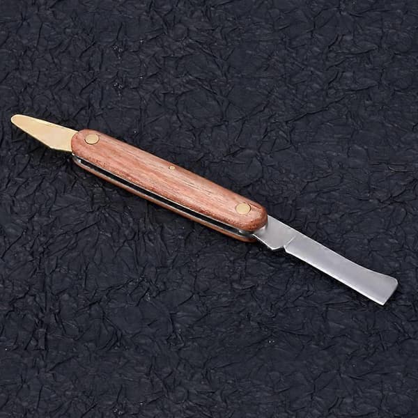 Sammenleggbar hagekniv for poding, beskjæring og såing, 19 cm