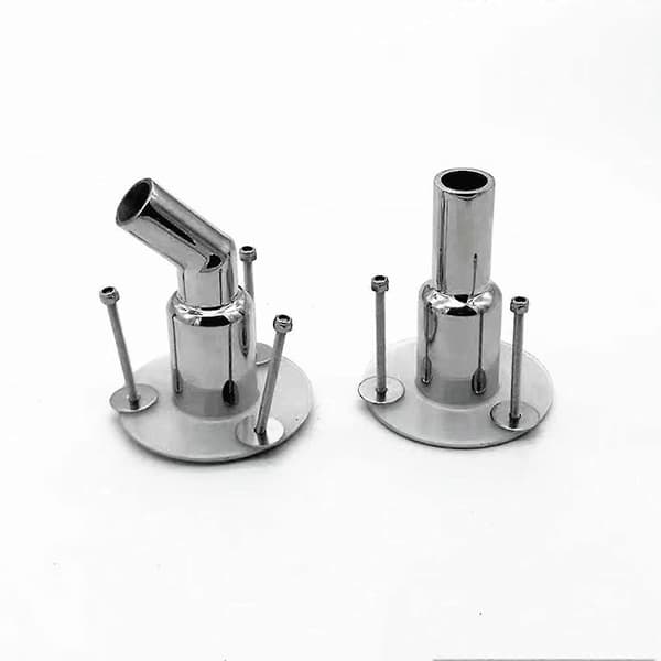 22/24mm Dia Eksos Skinnmontering Rett/bøyd Drivstoffvarmer Eksosport Pakning
