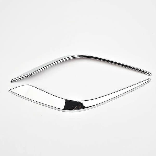 Krom Tåkelysdeksel Frontlist Sølv Par ABS Plast Erstatning 2014-2016 Erstatter For Mazda 6 Atenza Gj