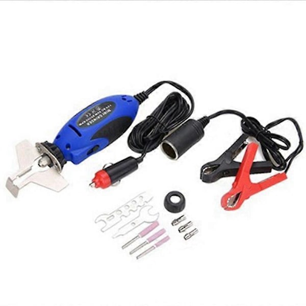 1 Set/Pcs 12V 85cm x 8cm x 5cm Kedjeslipar Elverktyg Kedjesåg Slipmaskin Filset Kedja
