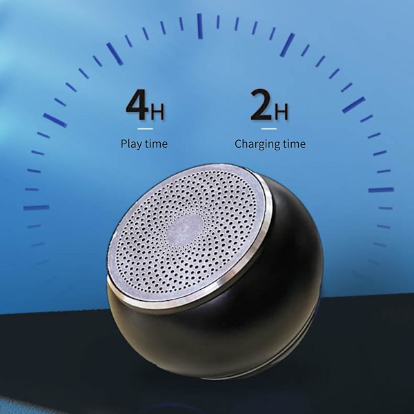 Trådløs høyttaler HiFi Håndfri samtale Støtte Interconnection Mini Bærbar Bluetooth-kompatibel 5.0 Stereo Høyttaler for bil