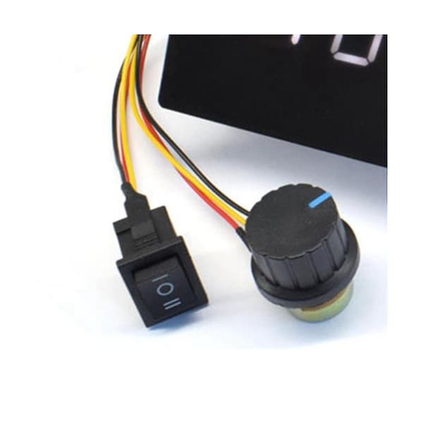 DC 6-60v 12v 24v 36v 48v 20A DC Motor Hastighetskontroller Regulator Motor Hastighetskontroller Fremover-revers
