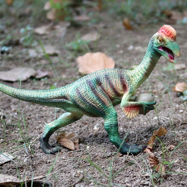Guttegave Dinosaurmodell Solid Håndmalt Minnefigur