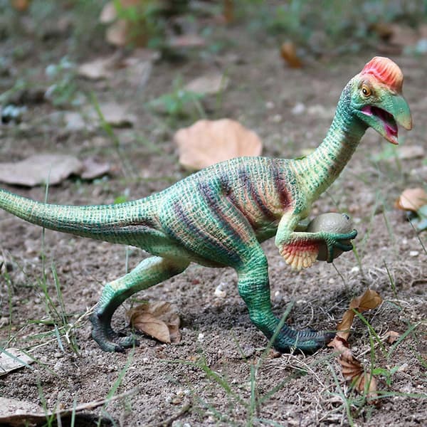 Pojke Present Dinosauriemodell Solid Handmålad Minnesfigur