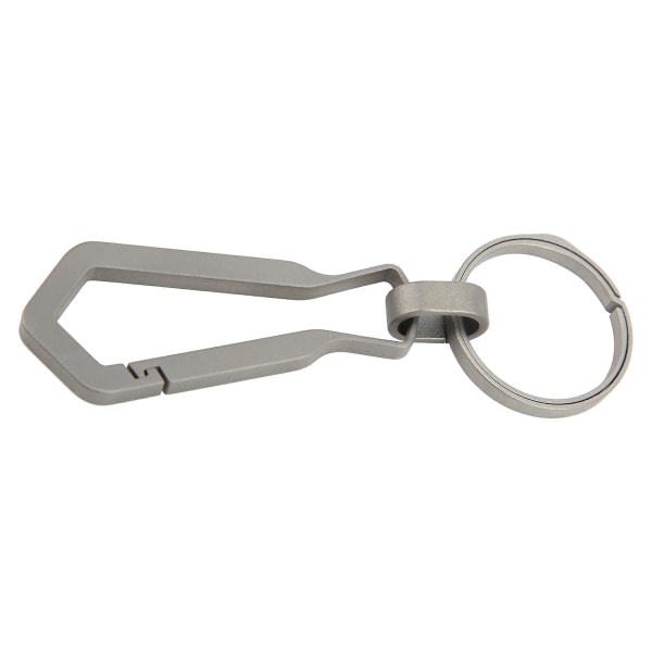 Integrerad nyckelring i titanlegering Midja hängande nyckelring utomhusklättring nyckelhållare