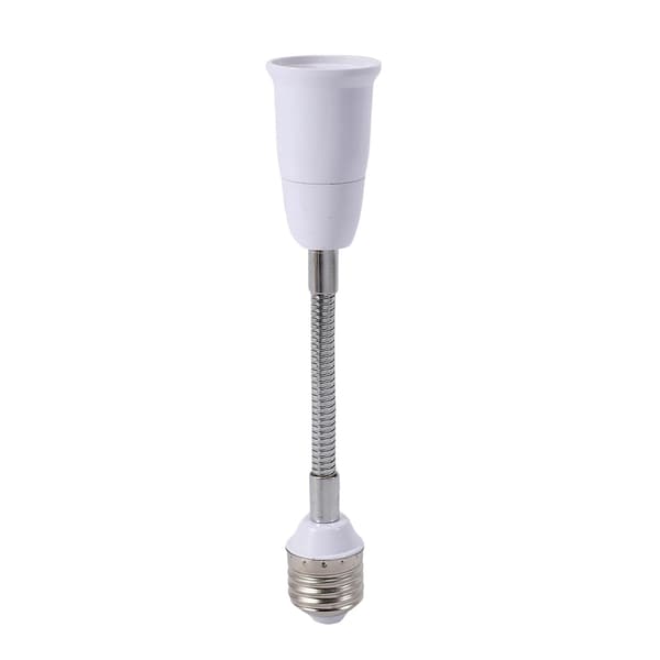 3x LED-lamphållare med flexibel förlängning E27 till E27 20 cm