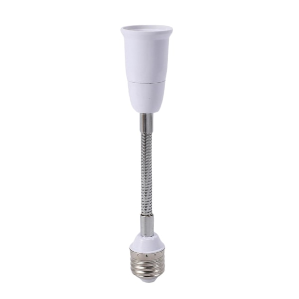 3x LED Lyspære Lampeholder Konvertere Adapter Fleksibel E27 Til E27 20cm Lengde Fleksibel Forlengelse