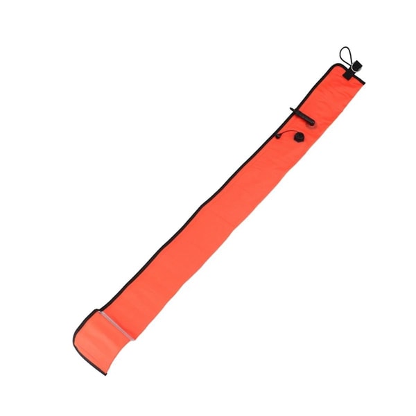 1m Scuba Diving Surface Marker Bøje Signalrør Sikkerhed Synlighed Flydesignalrør Rød